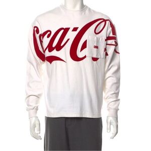 COPY - MOVING❤️ KITH x Coca-Cola Graphic Print Mock Neck T-Shirt